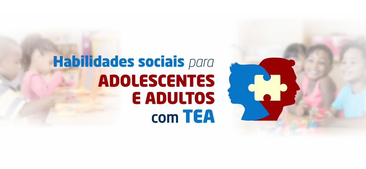 Logo do Curso de Habilidades Sociais para Adolescentes e Adultos com TEA