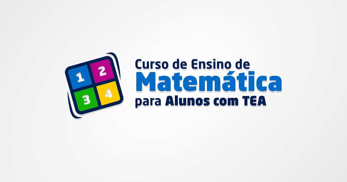 Logo do Curso de Ensino de Matemática para Alunos com TEA